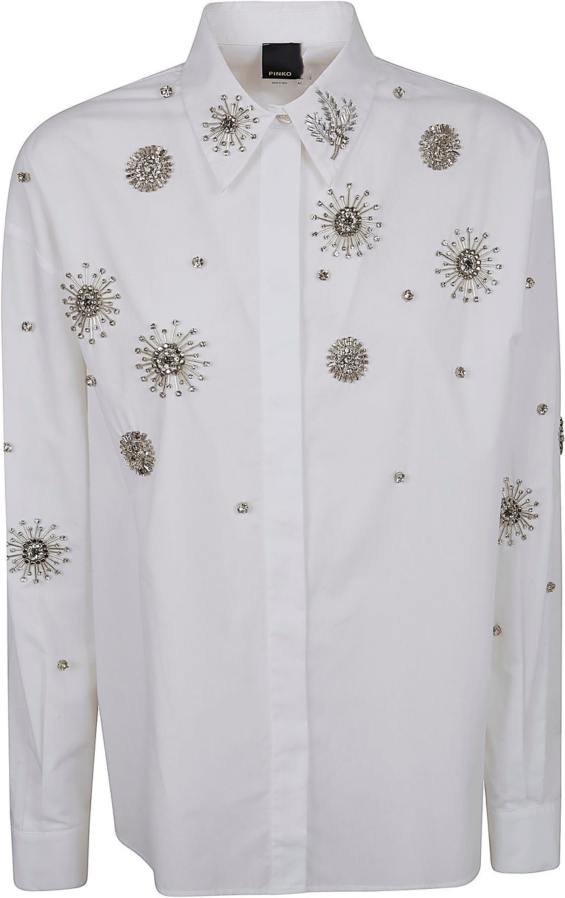 Pinko PINKO CARLEY CAMICIA POPELINE Wit