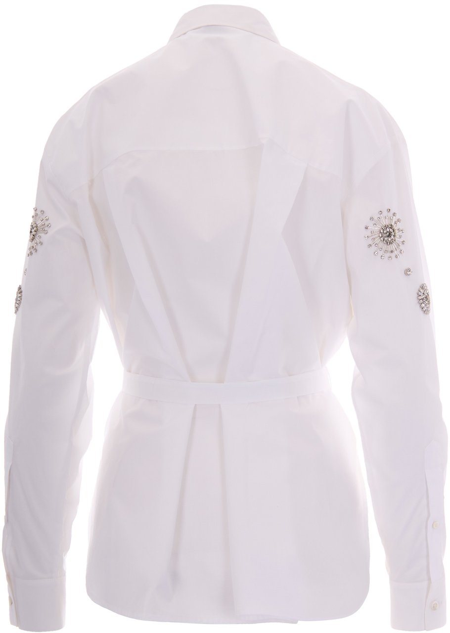 Pinko Shirts Bianco Brill Divers