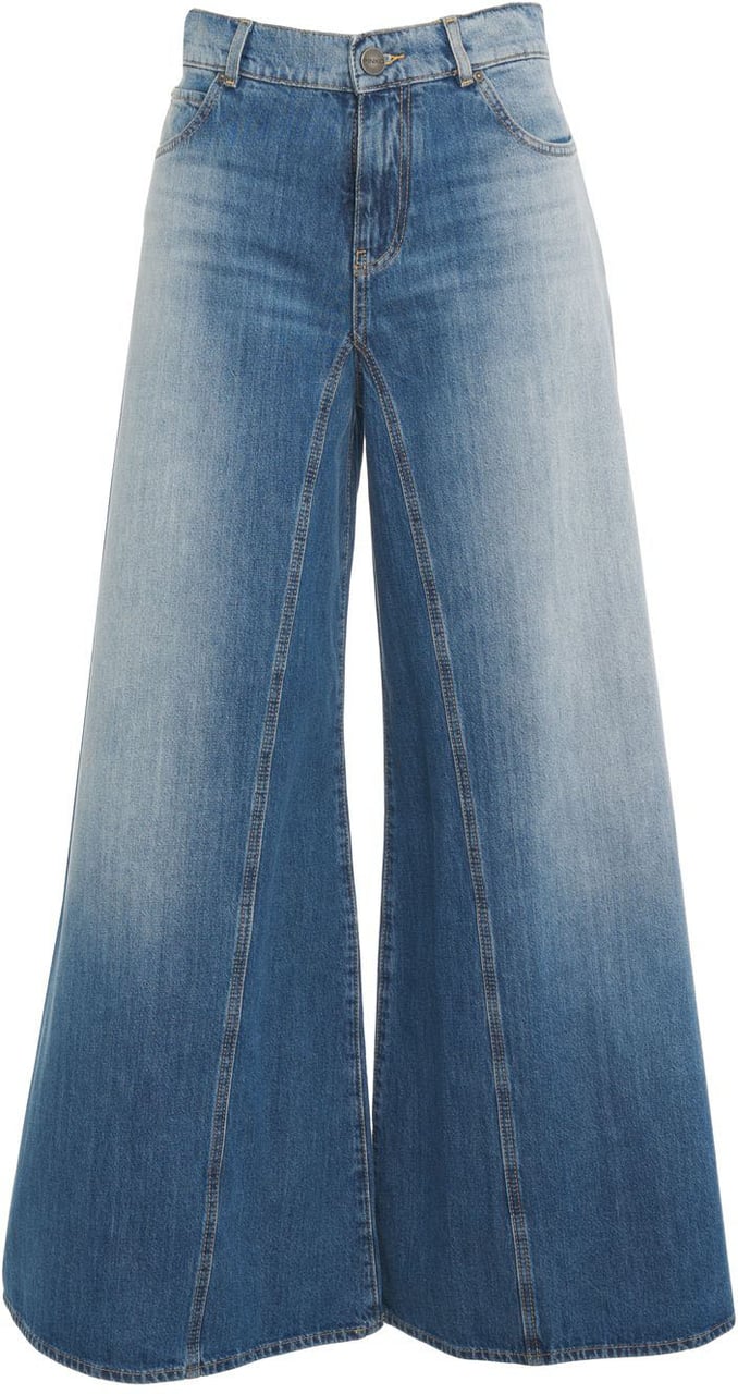 Pinko Wide leg jeans 'Winona' Blauw