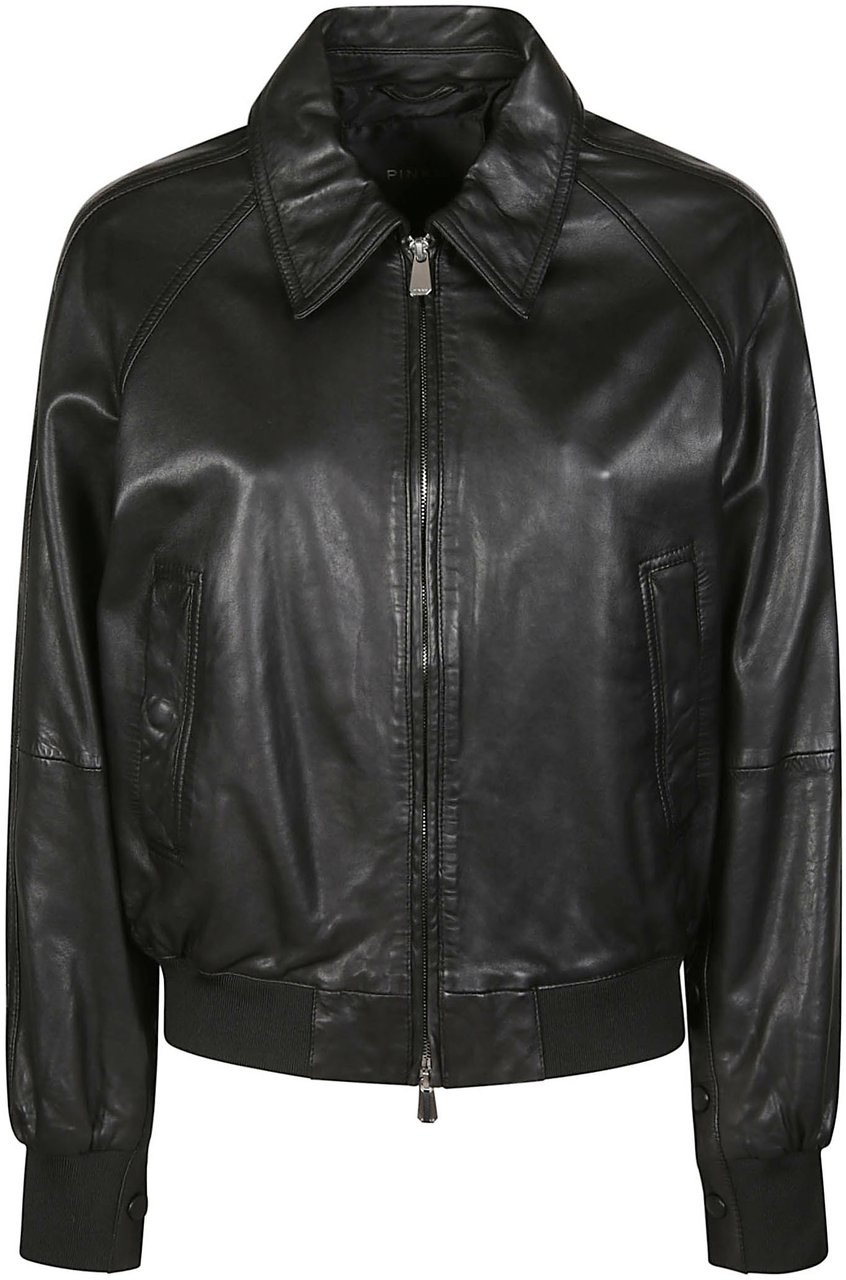 Pinko Barbra Bomber Jacket Black Zwart