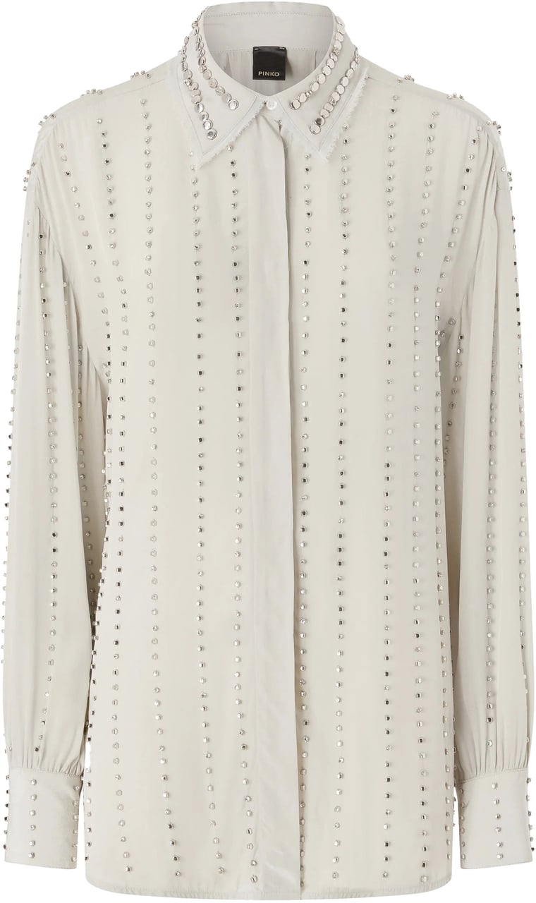 Pinko Shirts Gray Grijs
