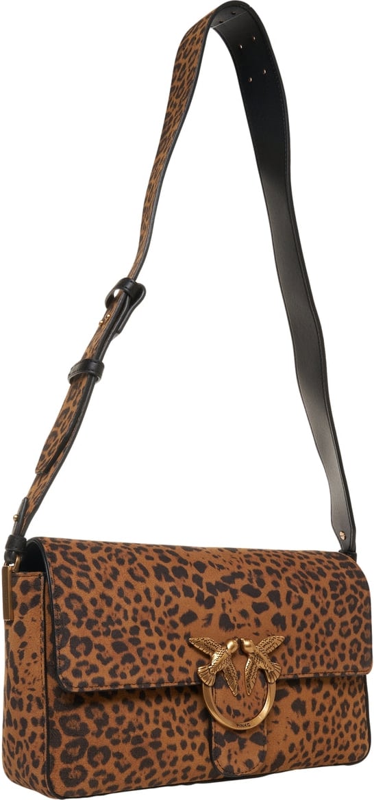 Pinko Shoulder bag 'Love One Slouchy' Bruin