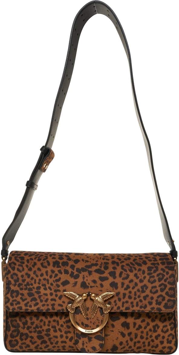 Pinko Shoulder bag 'Love One Slouchy' Bruin