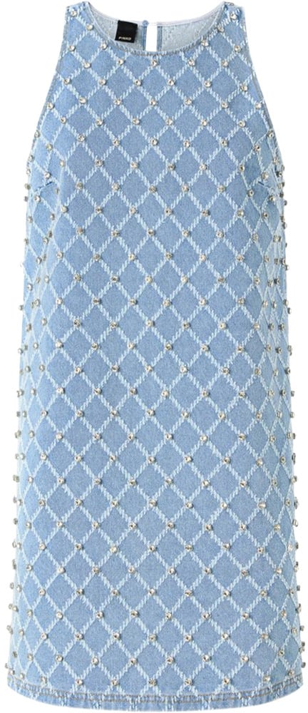 Pinko Dresses Blue Blauw