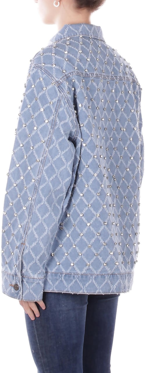 Pinko Jackets Light Denim Blauw