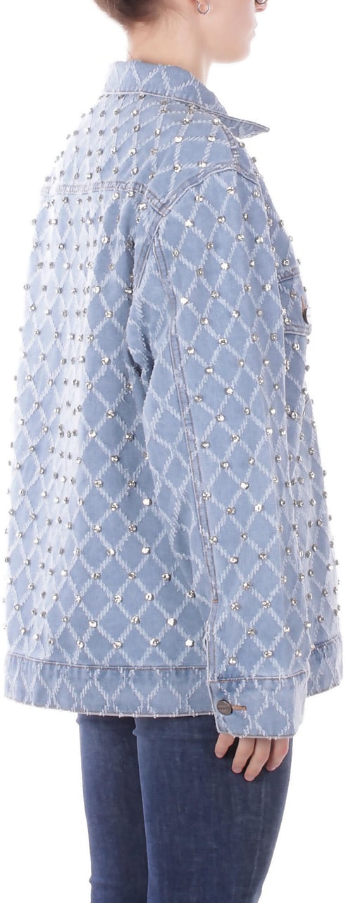 Pinko Jackets Light Denim Blauw