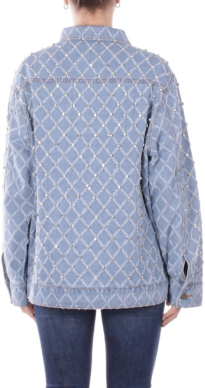 Pinko Jackets Light Denim Blauw