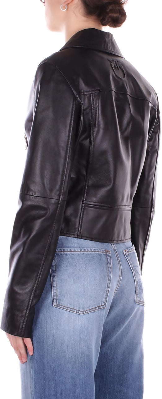 Pinko Coats Black Zwart