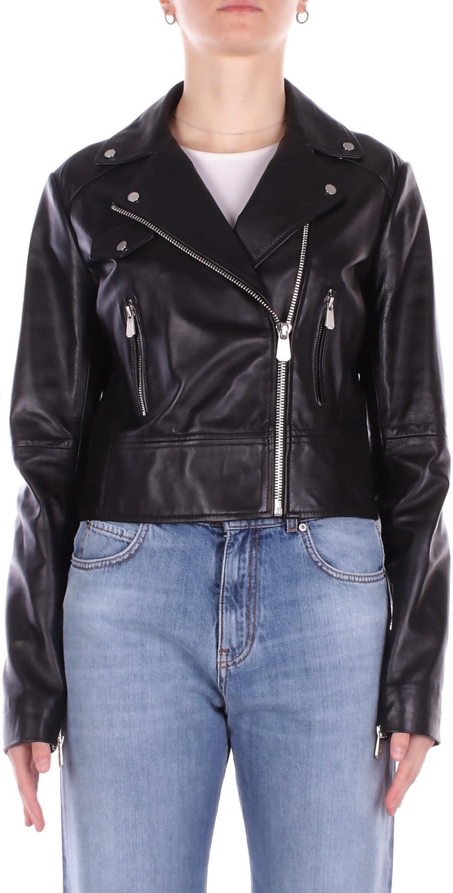 Pinko Coats Black Zwart