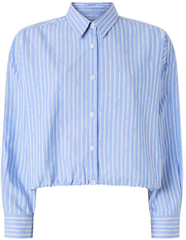 Pinko Shirts Azzurrobianco Divers