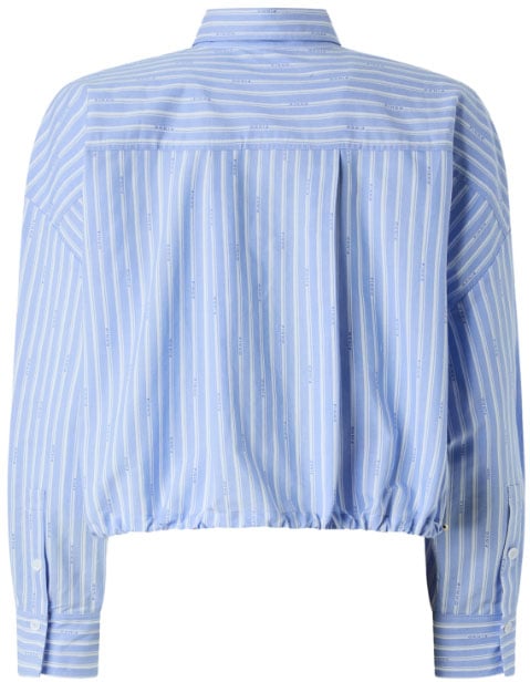 Pinko Shirts Clear Blue Blauw