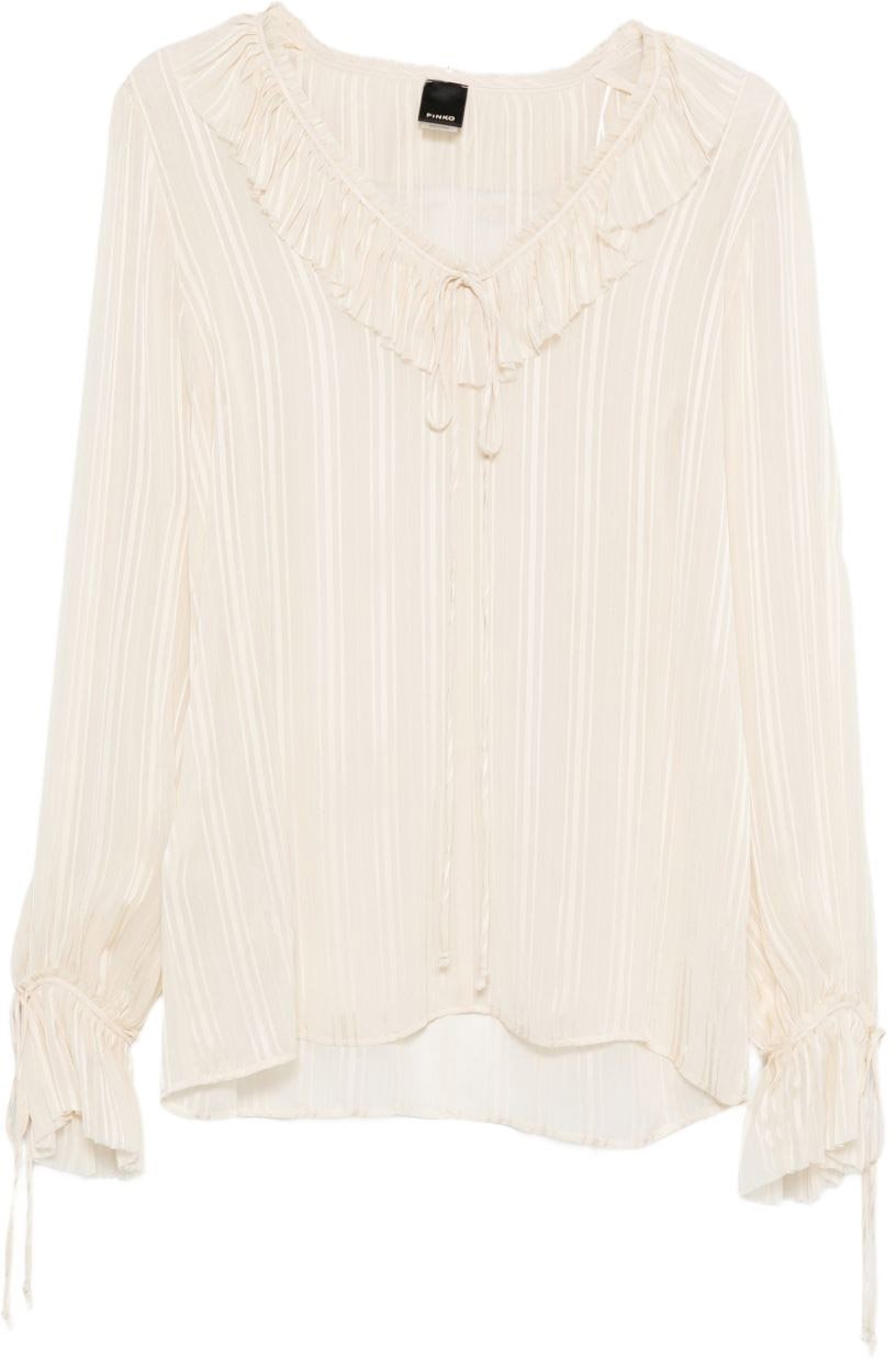Pinko Shirts White Wit