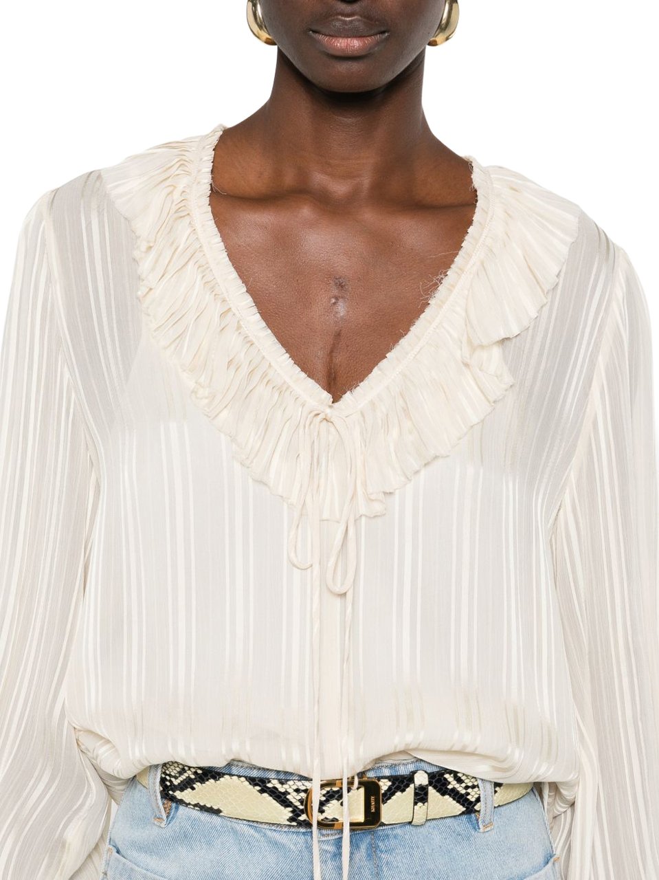 Pinko Shirts White Wit