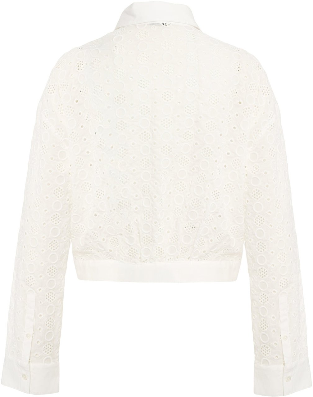 Pinko Sangallo emboridery blouse Wit