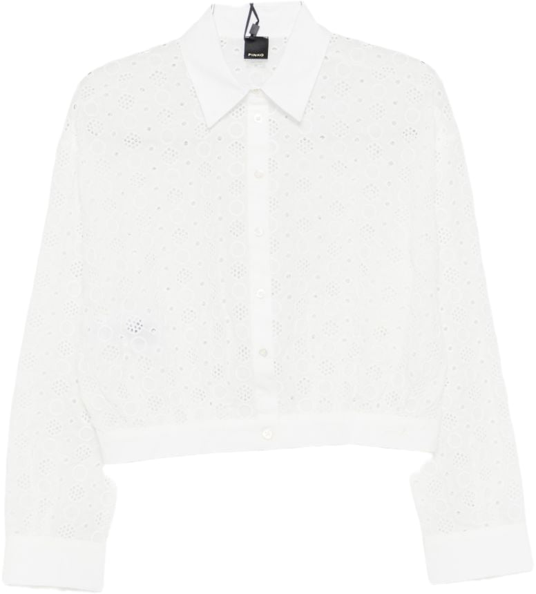 Pinko Shirts White Wit