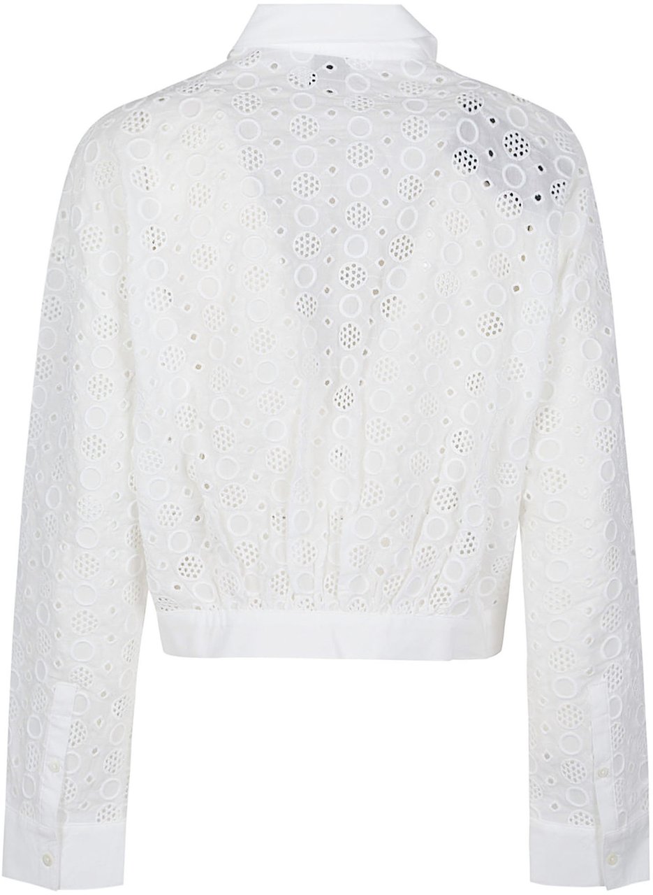 Pinko Charita Shirt White Wit