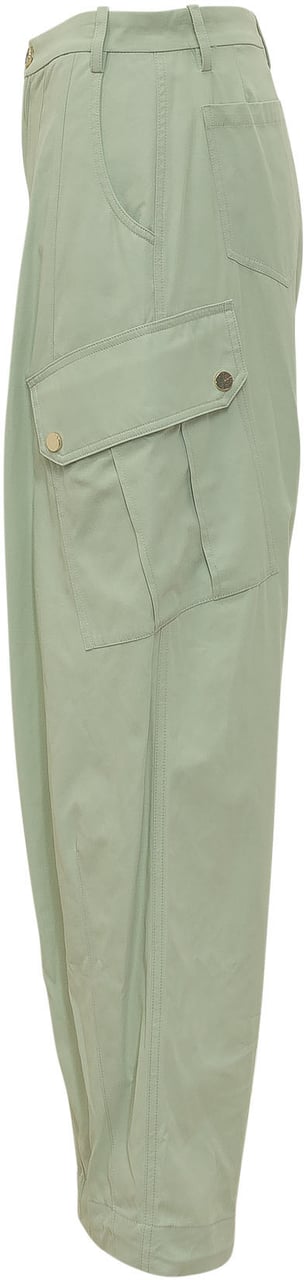 Pinko Pantalone Rosalin con Tasche Cargo Lime