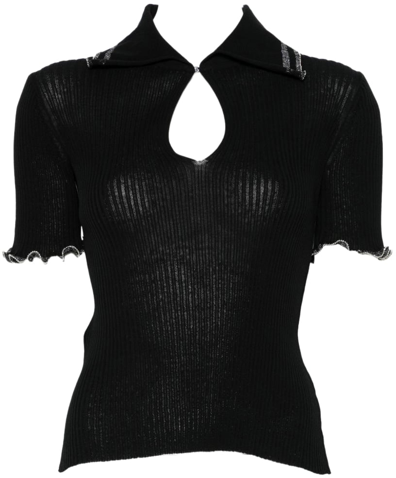 Pinko T-Shirts And Polos Black Zwart