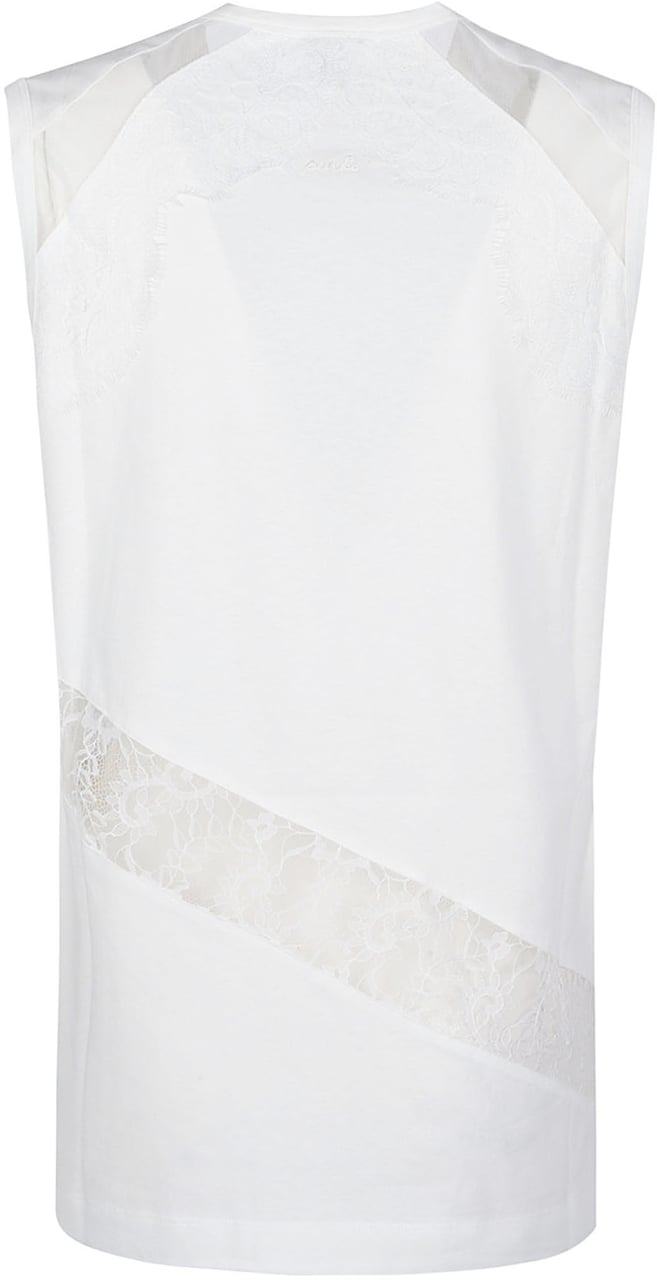 Pinko Molly Tank Top White Wit