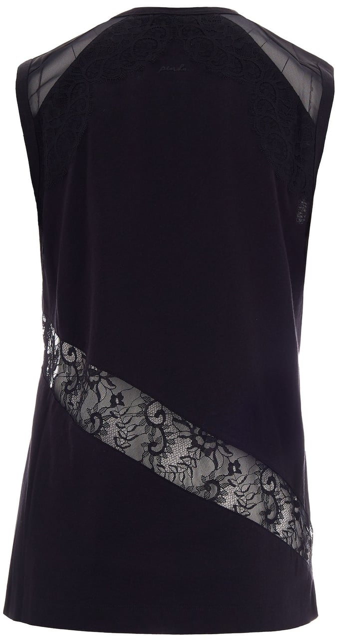 Pinko Sweaters Nero Limousine Zwart