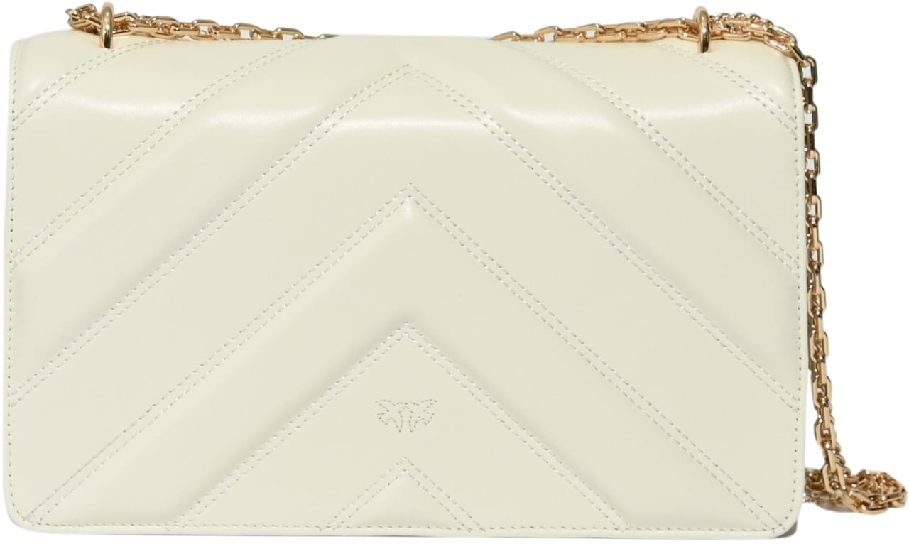 Pinko Bags Bianco Nembogold Mordore Wit