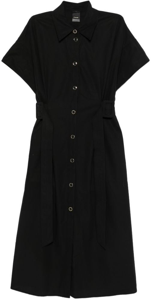 Pinko Dresses Black Zwart