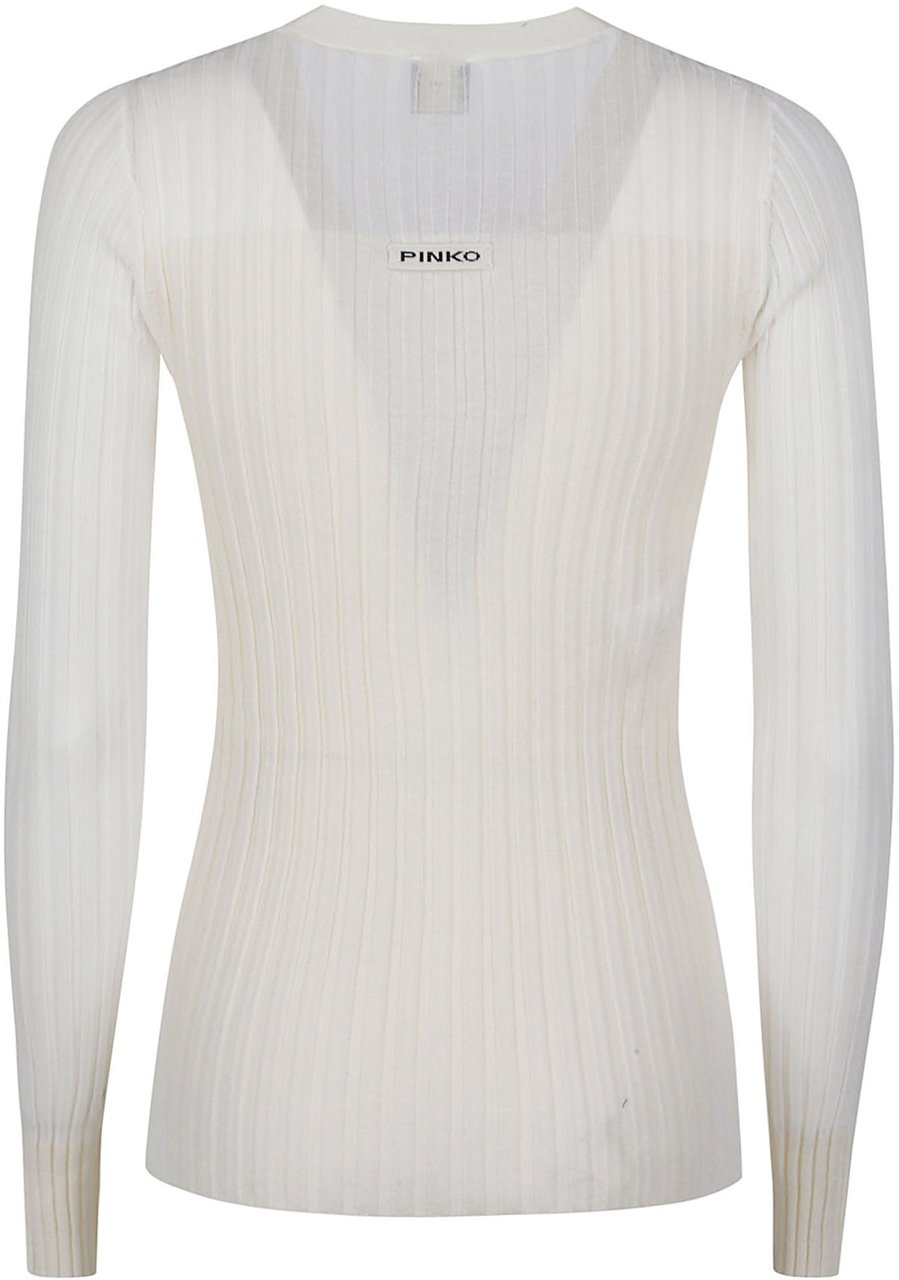 Pinko Caldo Sweater White Wit