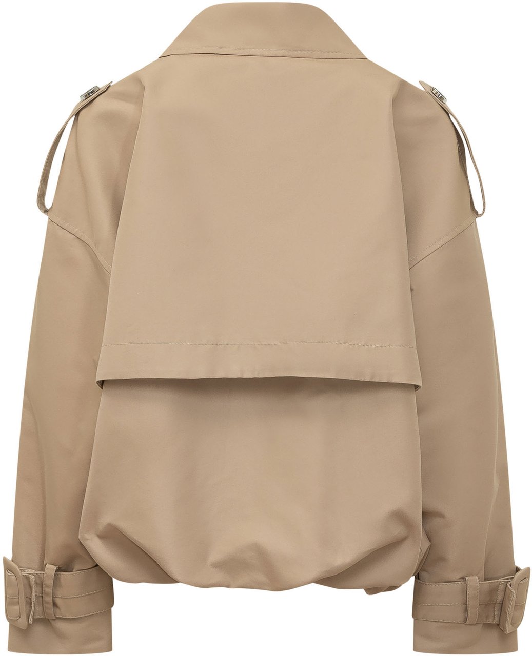 Pinko Trench Triscia Doppiopetto con Revers Beige