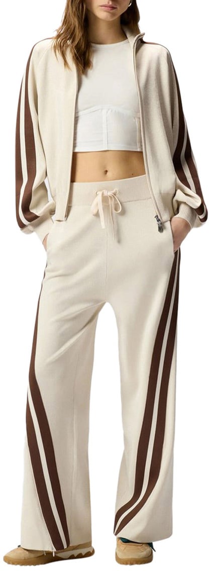 Pinko Trousers Gray Grijs