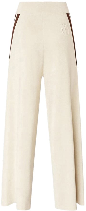 Pinko Trousers Gray Grijs