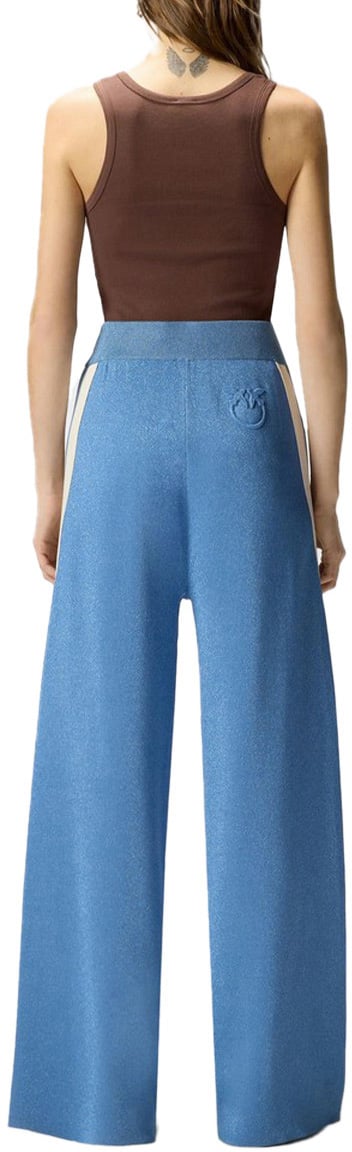 Pinko Trousers Cyan Cyaan