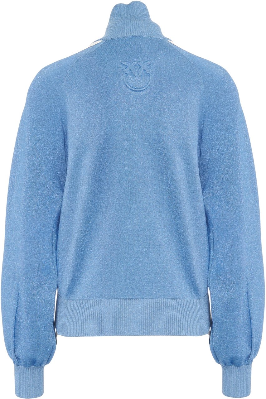 Pinko Sweatshirt with zipper Blauw