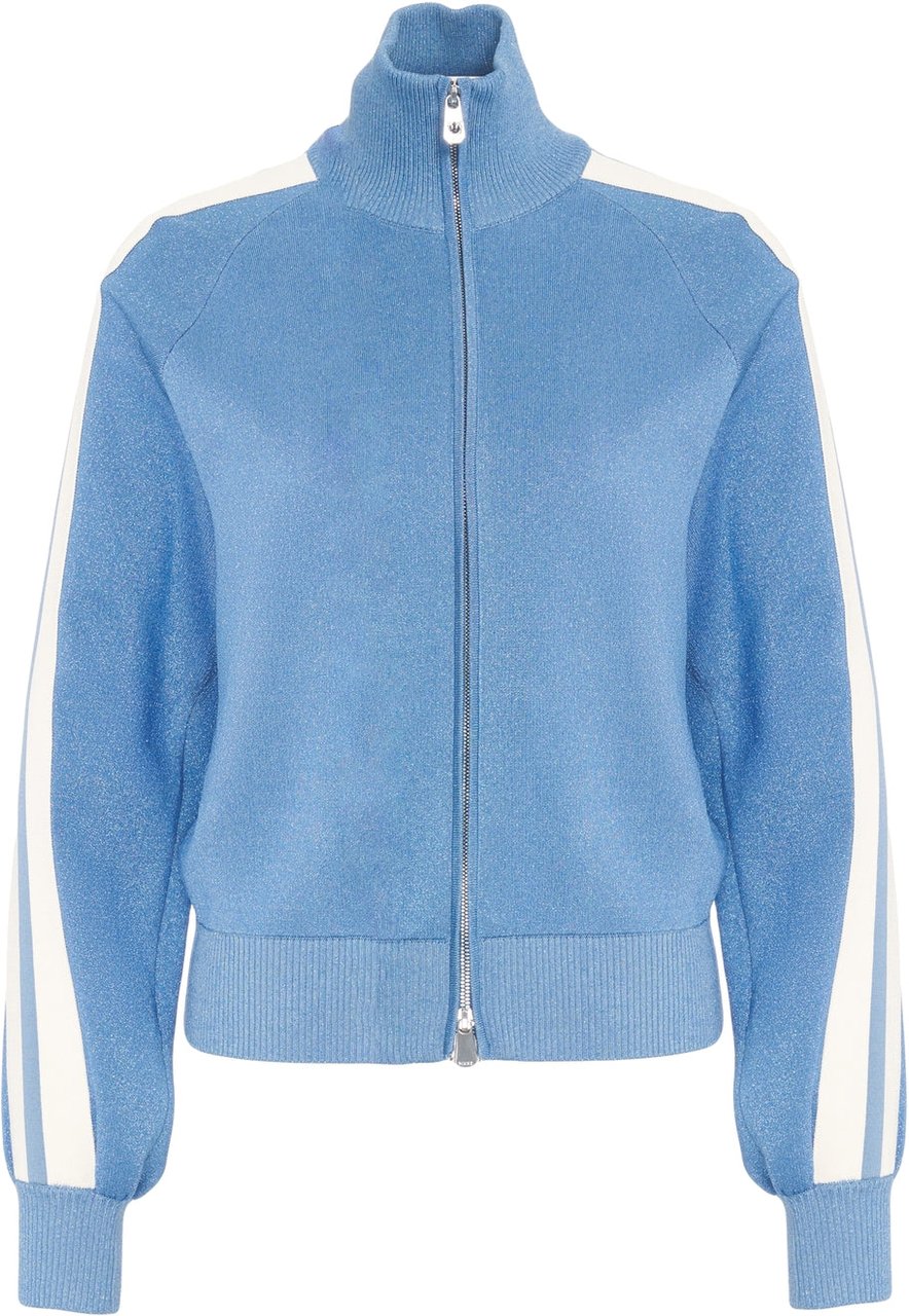 Pinko Sweatshirt with zipper Blauw