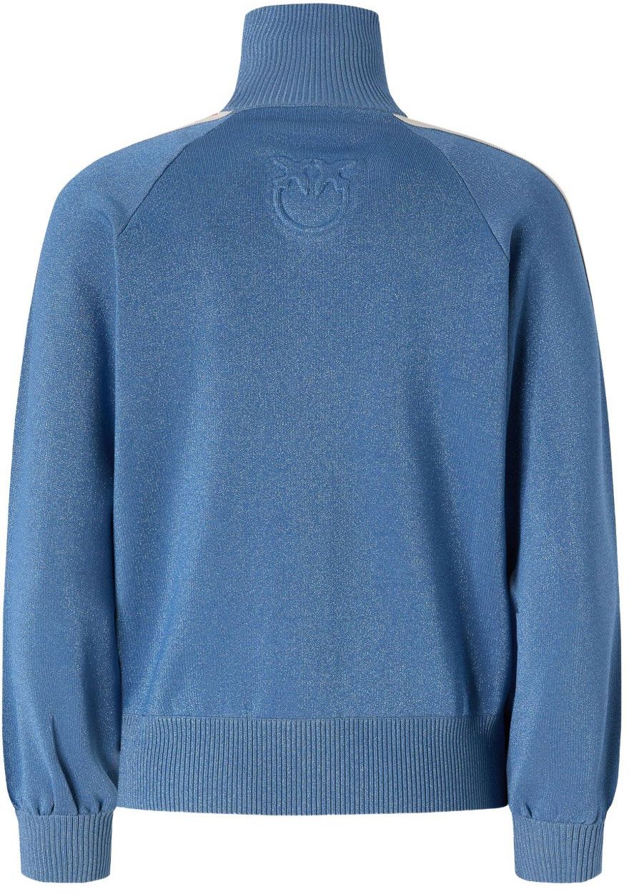Pinko Sweaters Clear Blue Blauw