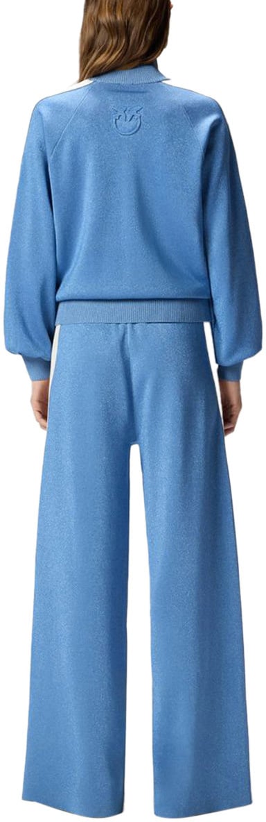 Pinko Sweatshirts Cyan Cyaan