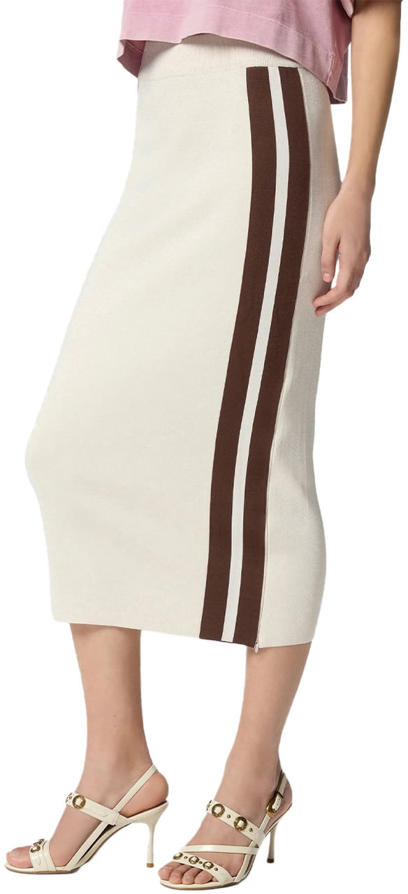 Pinko Skirts Gray Grijs