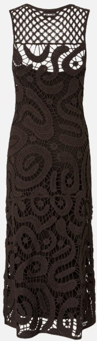Pinko Dresses Marrone Bruin
