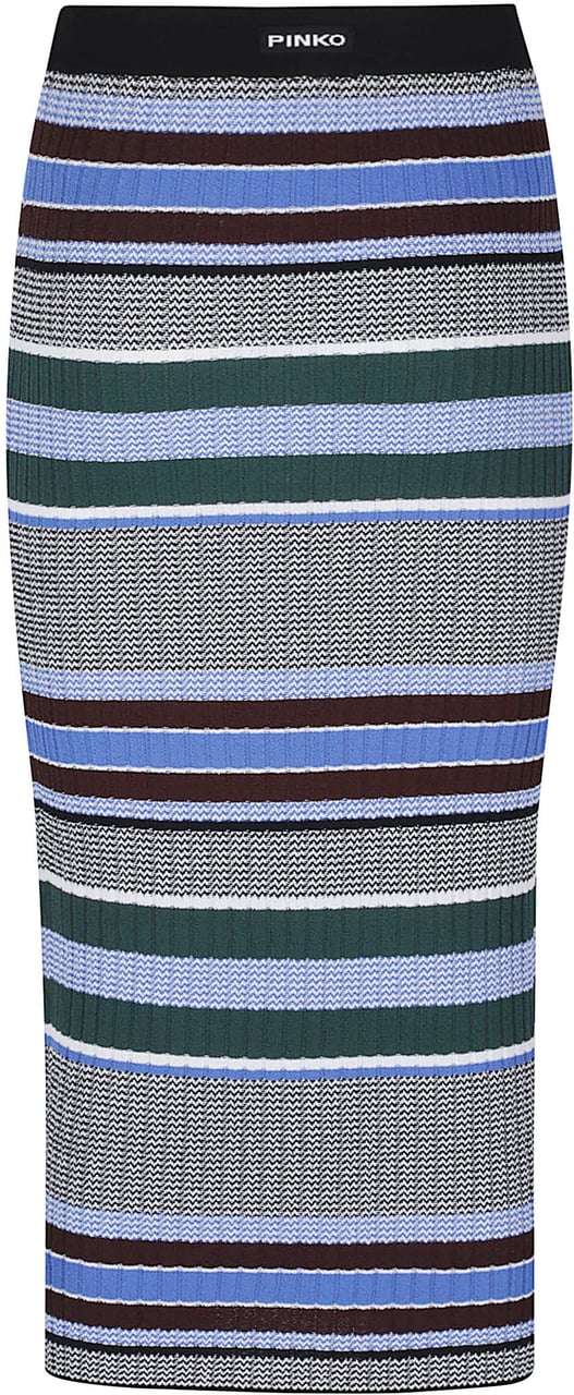 Pinko Terra Long Skirt Multicolour Divers