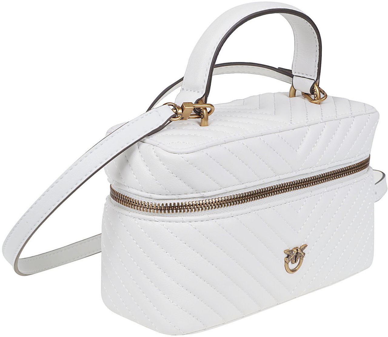 Pinko Vanity Soft Mini Bag White Wit