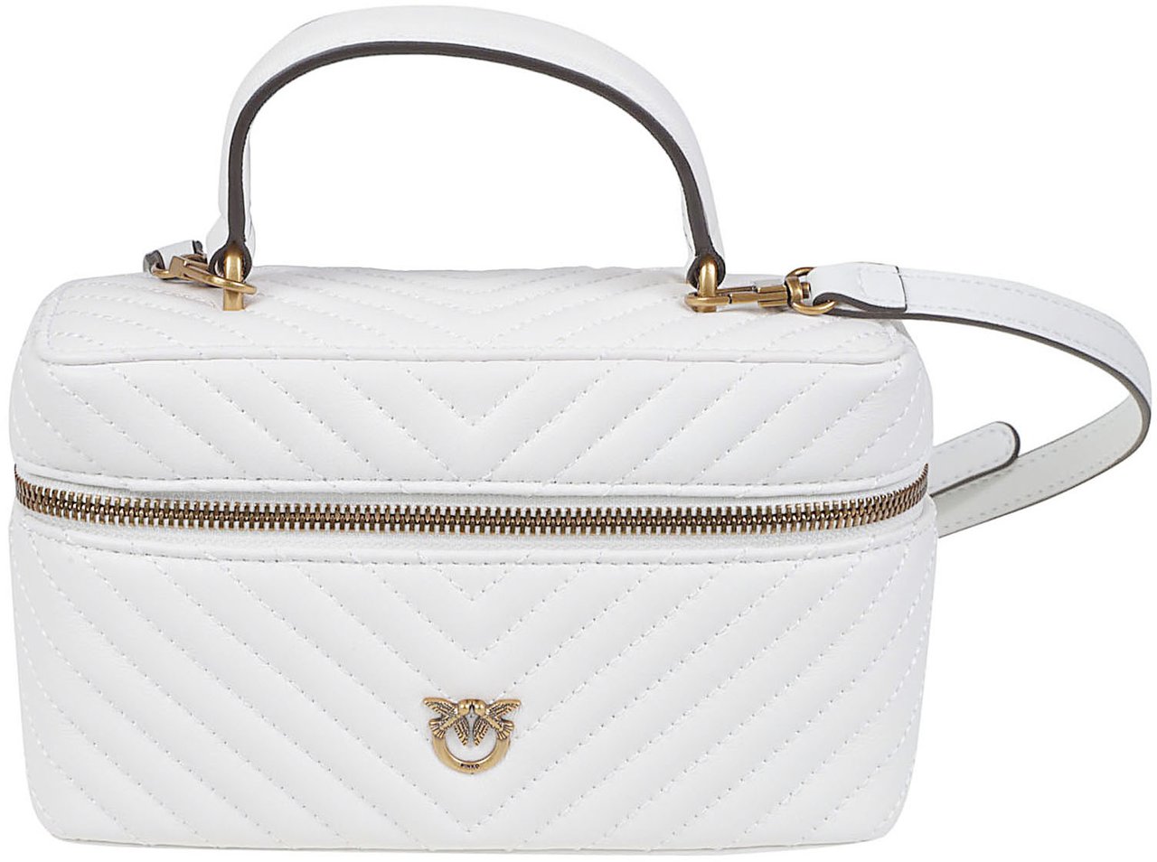 Pinko Vanity Soft Mini Bag White Wit