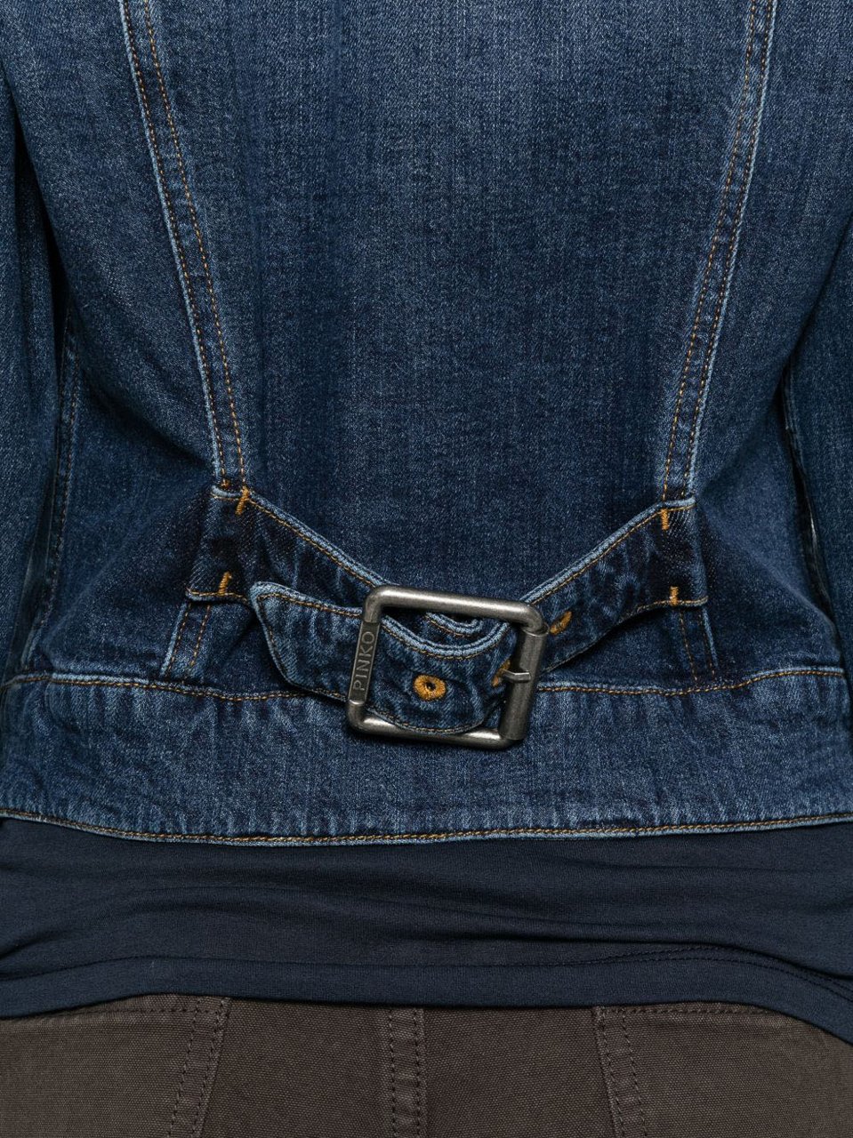 Pinko Coats Blu Blauw