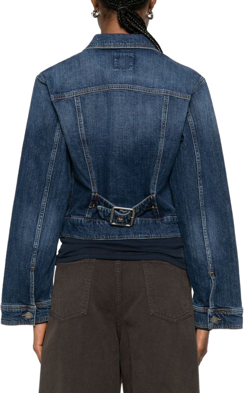 Pinko Coats Blu Blauw