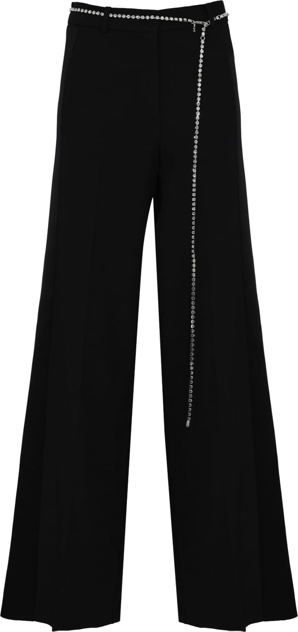 Pinko Trousers Nero Limousine Zwart