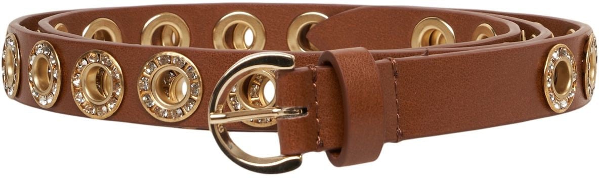 Pinko Belt with rhinestones Bruin