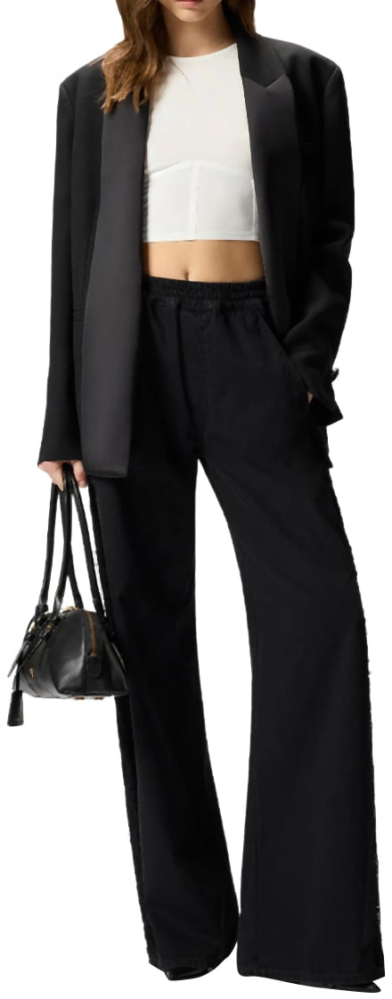 Pinko Trousers Black Zwart