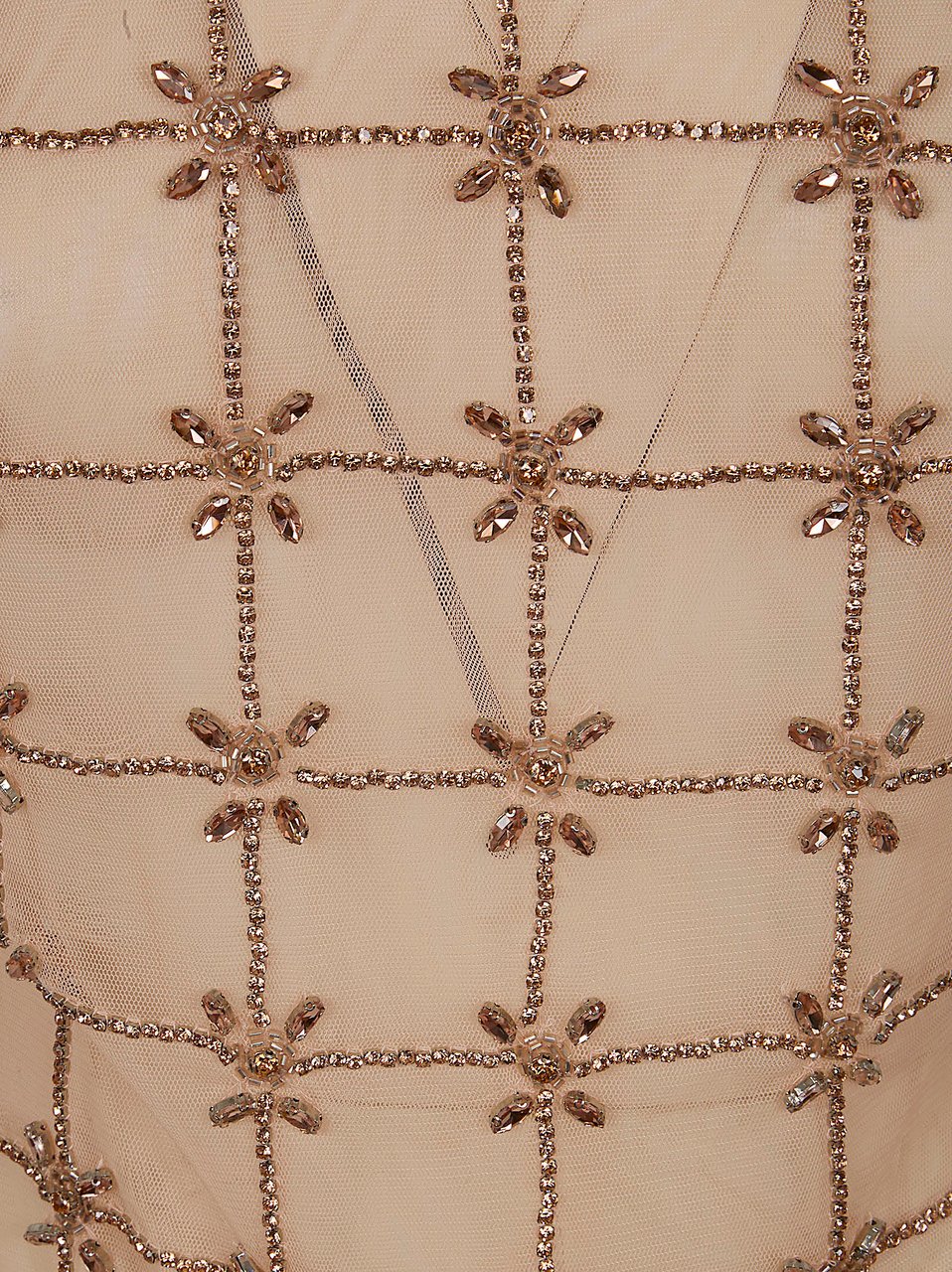 PINKO QUANDONG TOP TULLE FULL Beige
