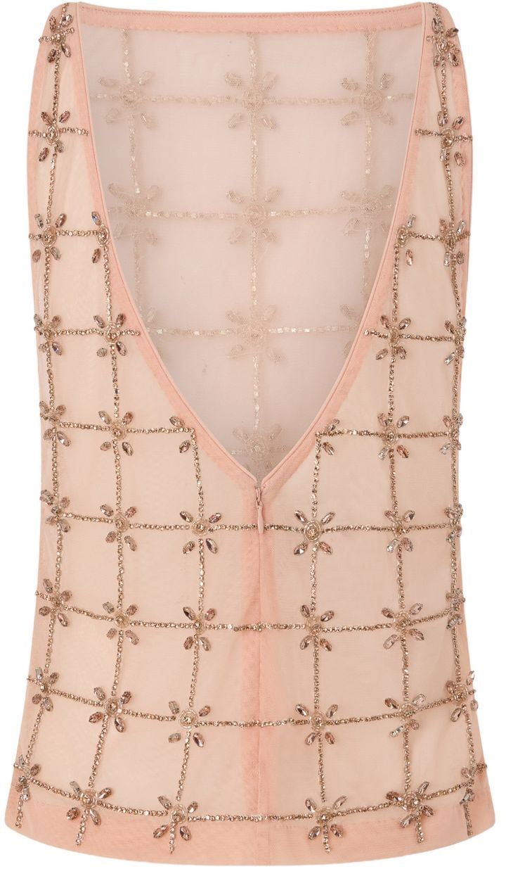 Pinko Top Nude Roze