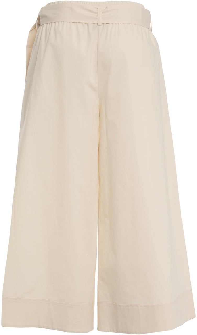 Pinko Culotte with waist belt Beige