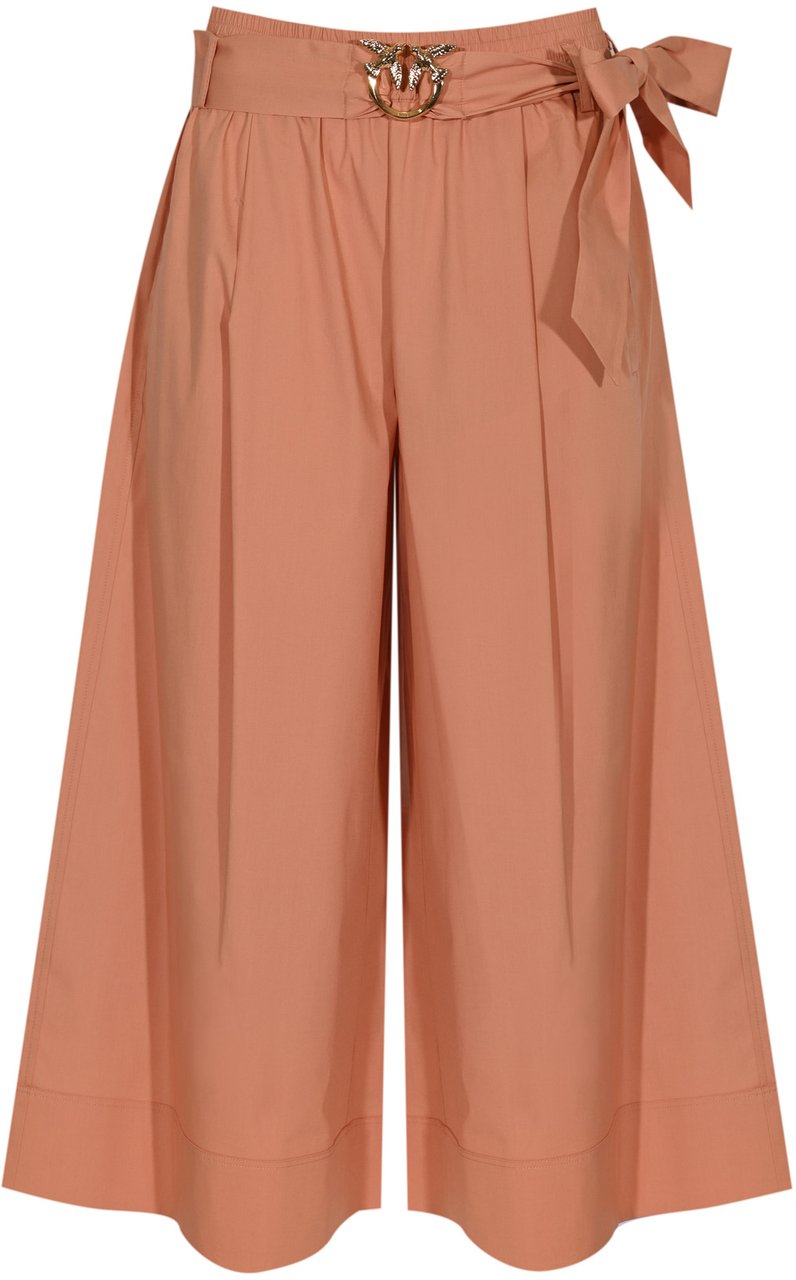 Pinko Trousers Rosa Sughero Roze