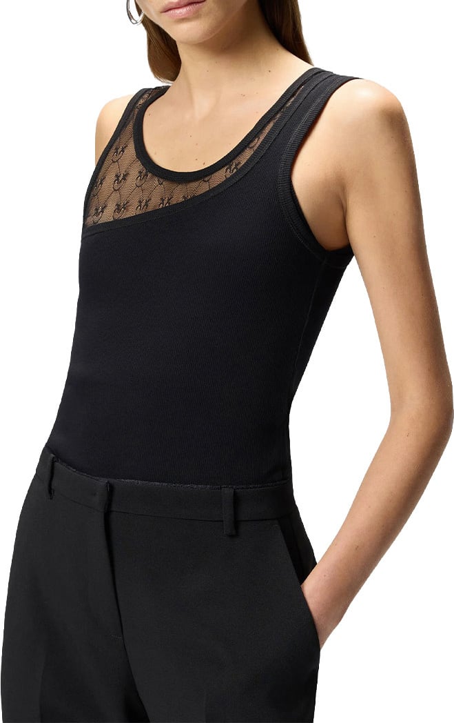 Pinko Tops Black Zwart